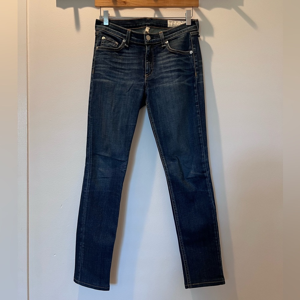 rag & bone women’s Dark Blue Skinny Jeans